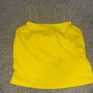 Yellow tank top